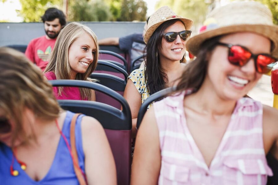 Funchal: City Sightseeing Hop-On Hop-Off Bus Tour - Blue Route: the uphill run toward Monte