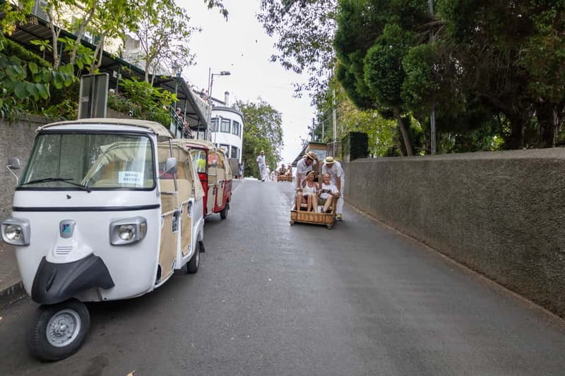 Funchal: Guided Tuk Tuk Tour to Toboggan Rides & Old Town - Seeing Funchal’s Old Town from a tuk tuk