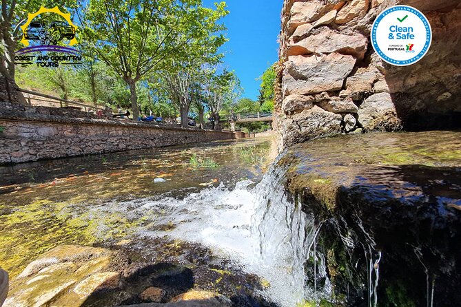 Half Day Tour with Jeep Safari in the Algarve Mountains - Fonte Grande: a spring stop with a water-level warning