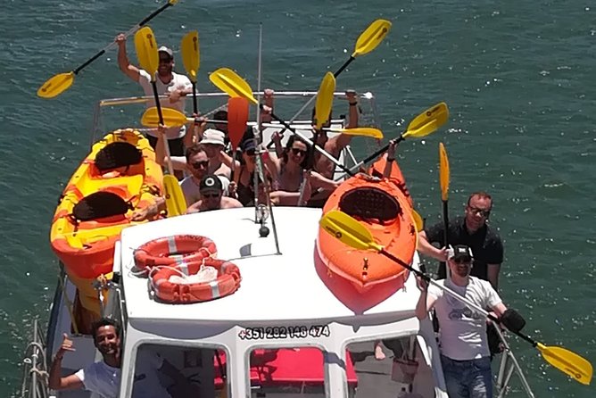 Kayak Adventure through the Ponta da Piedade Caves in Lagos - From Lagos Marina to the cliffs