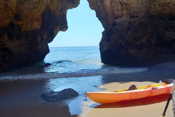 Kayak Adventure through the Ponta da Piedade Caves in Lagos - Paddling across the Ponta da Piedade coast