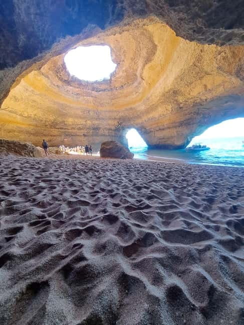 Kayak Tour Unexplored Caves + Benagil Cave - Paddling toward Benagil and Marinha