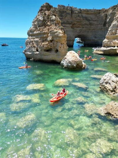Kayak Tour Unexplored Caves + Benagil Cave