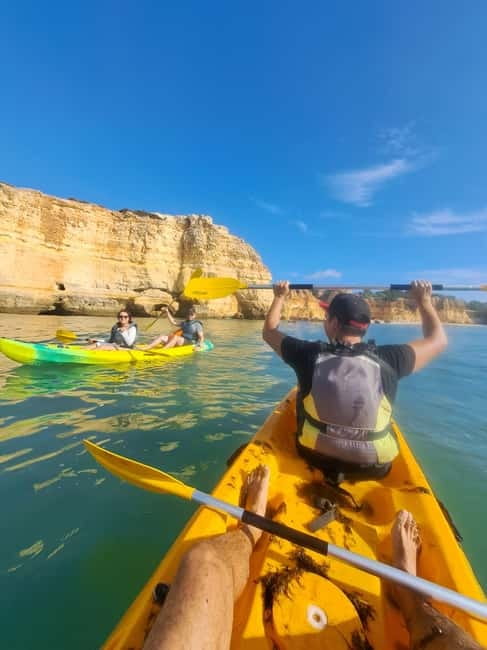 Kayak Tour Unexplored Caves + Benagil Cave - Secret beaches and time for a swim
