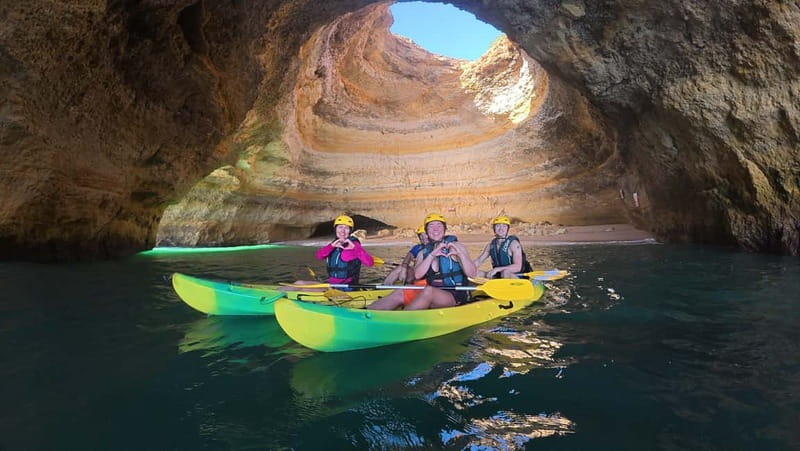 Kayak Tour Unexplored Caves + Benagil Cave - Who should book this kayak tour