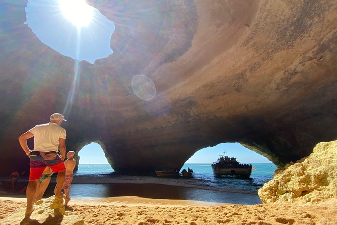 Kayaking to Benagil Cave, Small group guided by a local native - Getting comfortable in the kayak