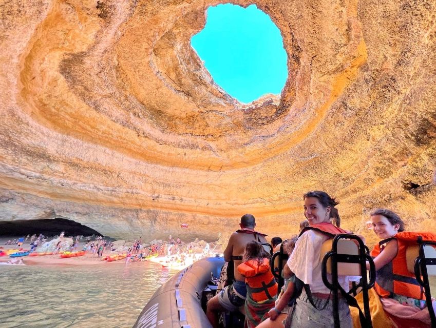 Lagoa: Dolphin Watching & Benagil Tour with Biologist Guide - A 15-minute swim at a quiet bay