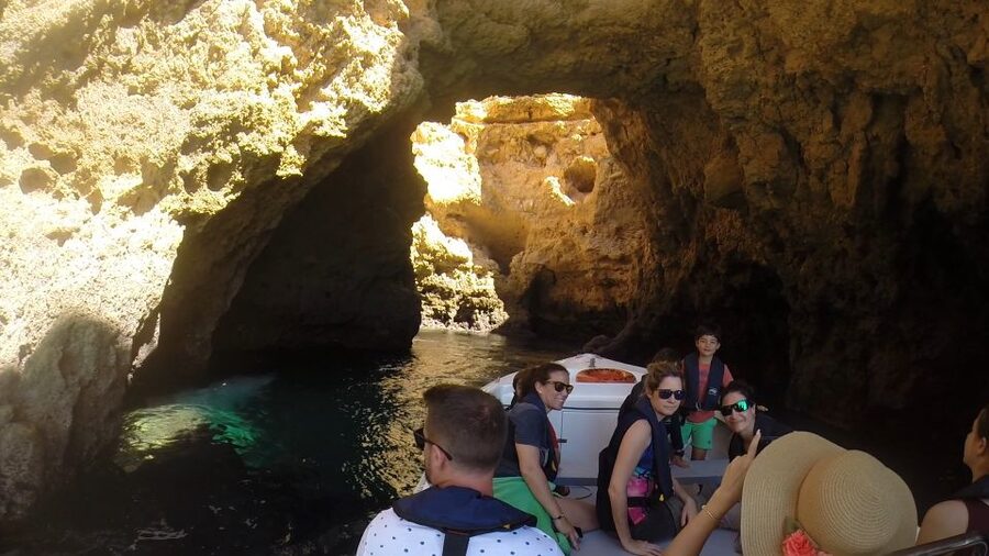 Lagos: Ponta da Piedade Cave and Coastal Tour - What the guide and skipper add