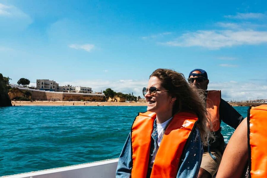 Lagos: Ponta da Piedade Coastline Boat Cruise - Batata Beach and the first coastal views
