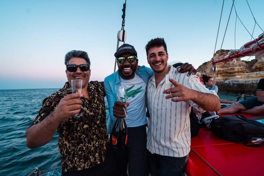 Lagos: Sunset Sail aboard a Traditional Boat with Prosecco - Seeing Lagos From a Traditional Wooden Boat