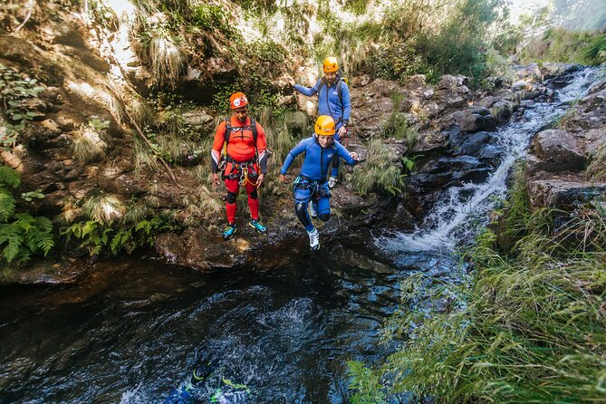 Level 1 - Canyoning For All - Beginner | Funchal - Getting fitted for the canyon
