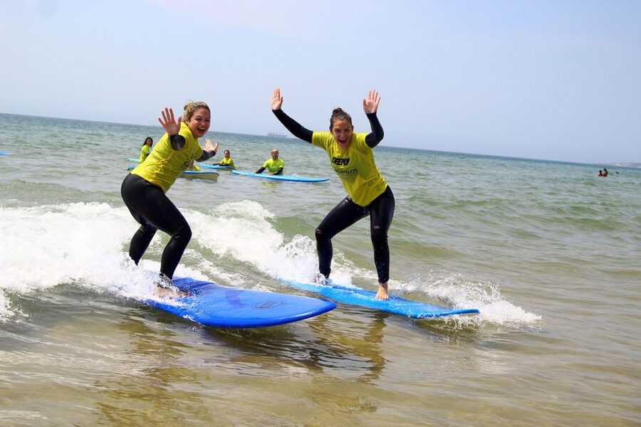 Lisbon: 1.5-Hour Surf Lesson - Small groups and the quality of instruction