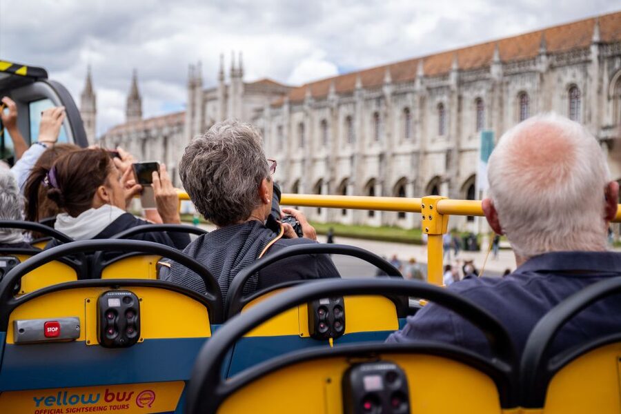 Lisbon: 1-or 2-Day Hop-On Hop-Off Bus Tour - The pink Modern Lisbon route changes the mood