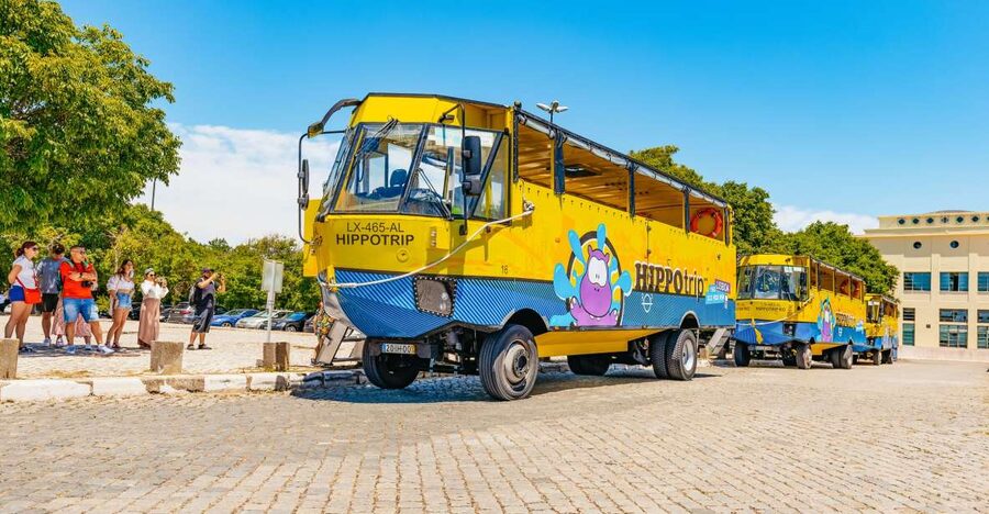 Lisbon: Amphibious Sightseeing Tour - Meeting beneath the 25 de Abril Bridge