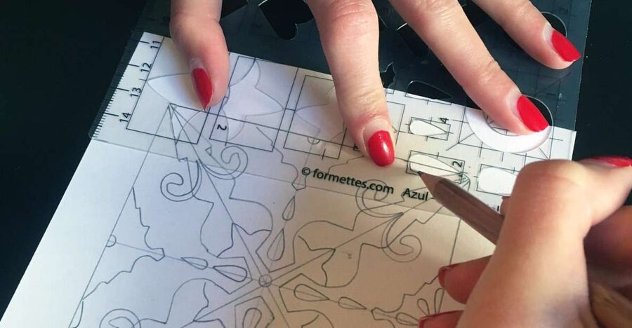 Lisbon: Azulejos' Design Create Your Own Tile Workshop - A short introduction to azulejos and Formettes