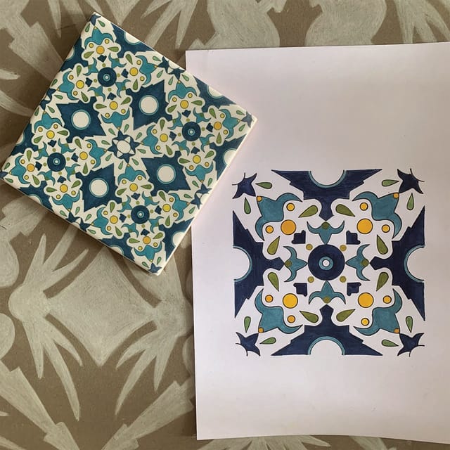 Lisbon: Azulejos' Design Create Your Own Tile Workshop - Thermal pressing and the same-day souvenir