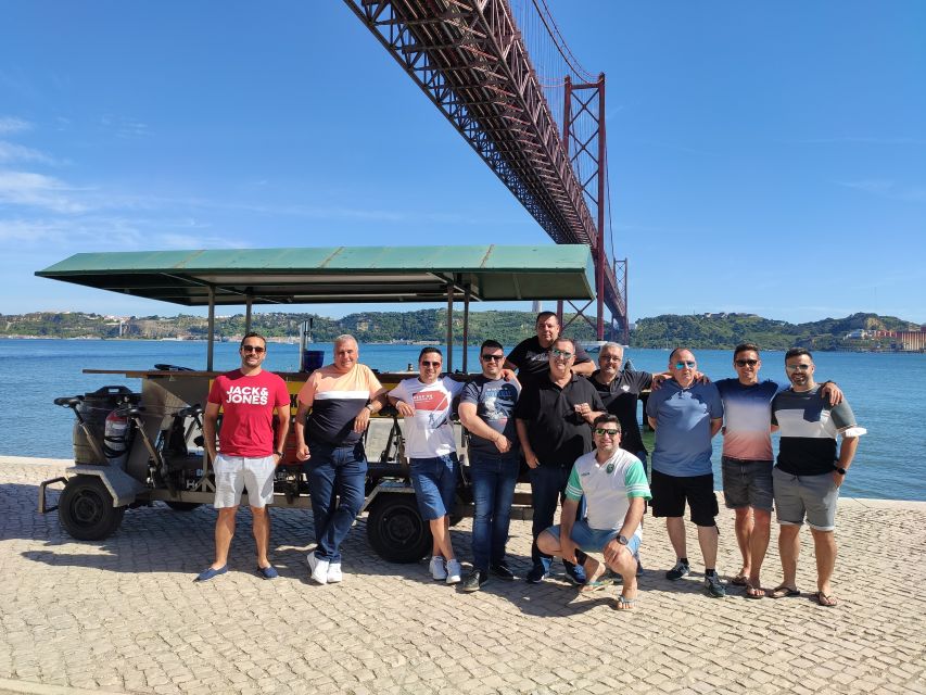 Lisbon: Beer Bike Tour with Sangria and Beer - Passing the Monument to Fado and Amalia Rodrigues