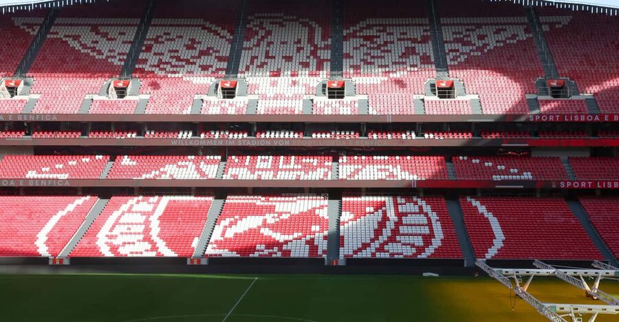 Lisbon: Benfica Luz Stadium Tour with Souvenir Scarf - The visitors’ locker room and press conference room
