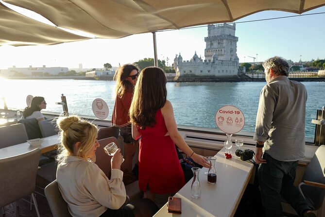 Lisbon Boat ride on Tagus river - Cristo Rei and the south-bank view