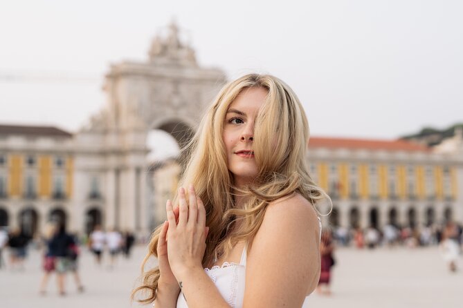 Lisbon Cinematic Photoshoot with Top-Rated Photographer - Chiado brings streets and texture
