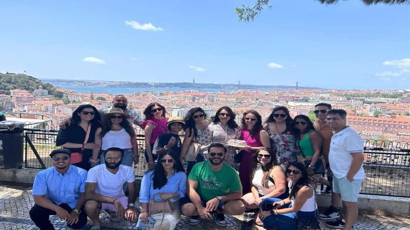 Lisbon: City Highlights Tuk-Tuk Tour with Pickup - Commerce Square, Chiado, and the route back toward the river