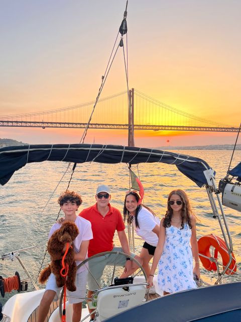 Lisbon: Day and Sunset Tour on the Tagus River - Sailing beneath the changing evening sky
