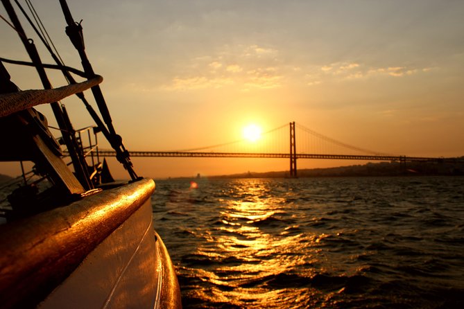 Lisbon: Daylight or Sunset on a Vintage Sailboat - Finding Santo Amaro Dock beneath the bridge
