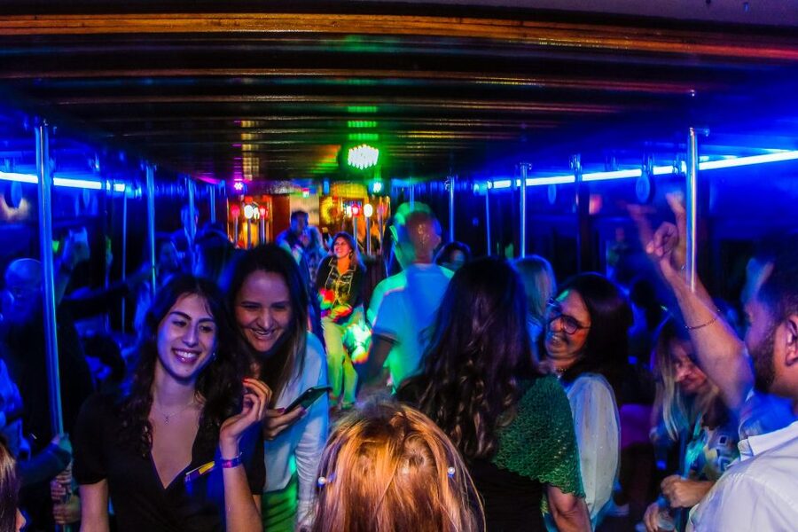 Lisbon: Disco Night Cruise with DJ and Open Bar - The DJ, Dance Floor, and Two-Deck Choice
