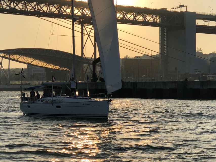 Lisbon: Enjoy a Sunset or Night Tagus River Sailboat Cruise - The first stretch: Monument to the Discoveries