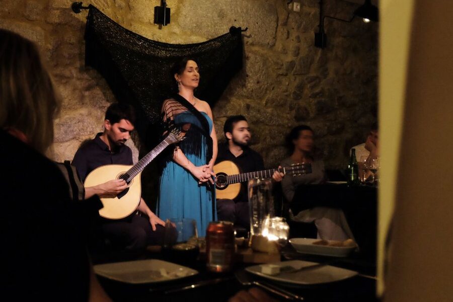 Lisbon: Fado Show and Portuguese Dinner - The short Bairro Alto walk