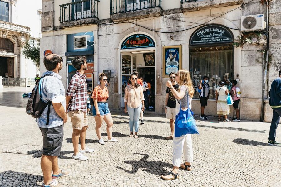 Lisbon: Food and Wine Small Group Walking Tour - St. Dominic’s Square and Lisbon’s beloved ginjinha