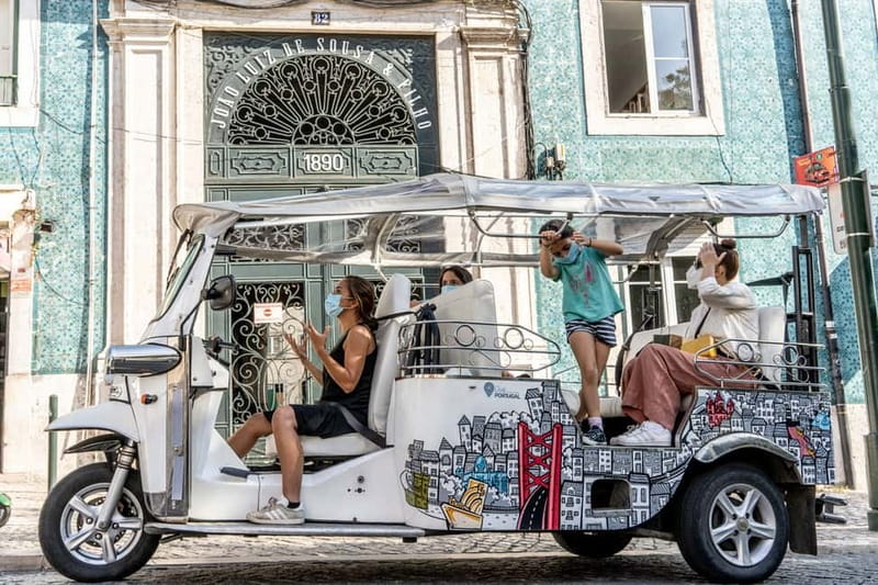 Lisbon: Food Tasting Tour by Tuk Tuk with 2 Stops - Alfama brings the food and old-city atmosphere