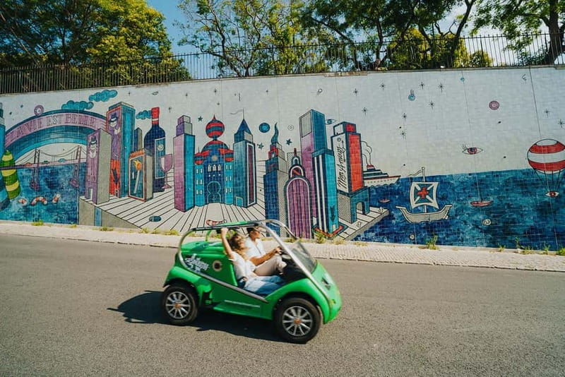 Lisbon: GPS-Guided Spinach Tour by Electric Car - Modern Lisbon and the Marquês de Pombal area