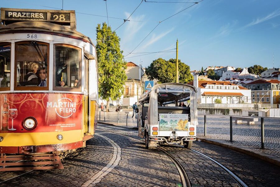 Lisbon: Guided Tuk-Tuk Tour Along the Historic Tram Line 28 - Nossa Senhora do Monte for Lisbon’s widest view