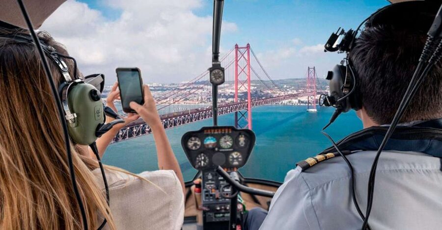 Lisbon: Helicopter Ride, Boat Trip, & Old Town Walking Tour - The yellow tram section is currently missing