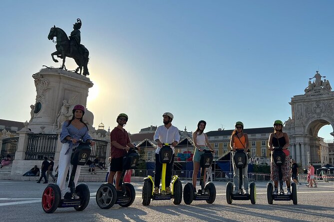 Lisbon Highlights Guided Segway Tour - The river clock and Cais das Colunas