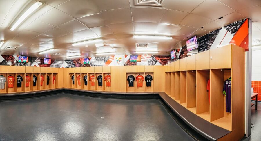 Lisbon: Luz Stadium Tour & SL Benfica Museum Ticket w/Scarf - The visitors’ locker room and the press conference room