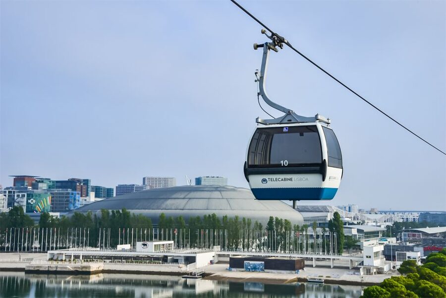 Lisbon: Nations Park Gondola Lift Cable Car Round Trip - Round Trip, Or A Short Ride In Each Direction