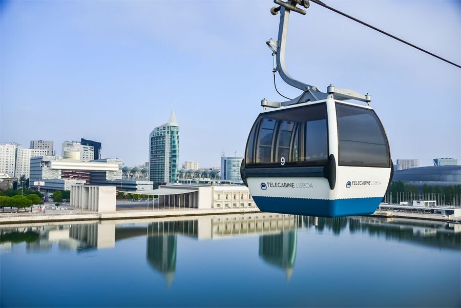 Lisbon: Nations Park Gondola Lift Cable Car Round Trip - Starting At The South Station Beside The Oceanarium