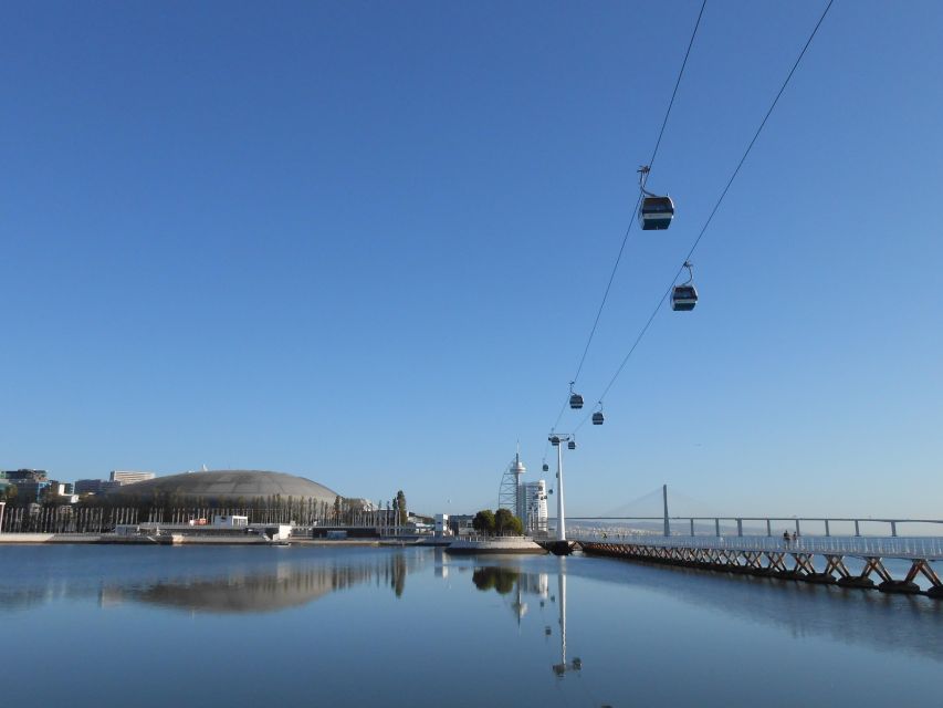 Lisbon: Nations Park Gondola Lift One-Way Cable Car - A short flight over Lisbon’s modern riverfront