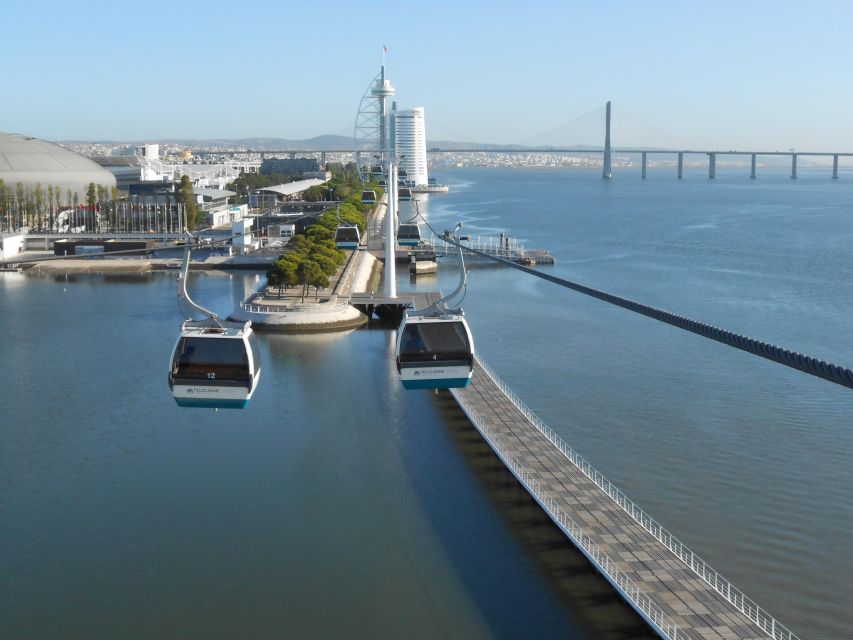 Lisbon: Nations Park Gondola Lift One-Way Cable Car - Inside the gondola: compact, enclosed, and easy to use