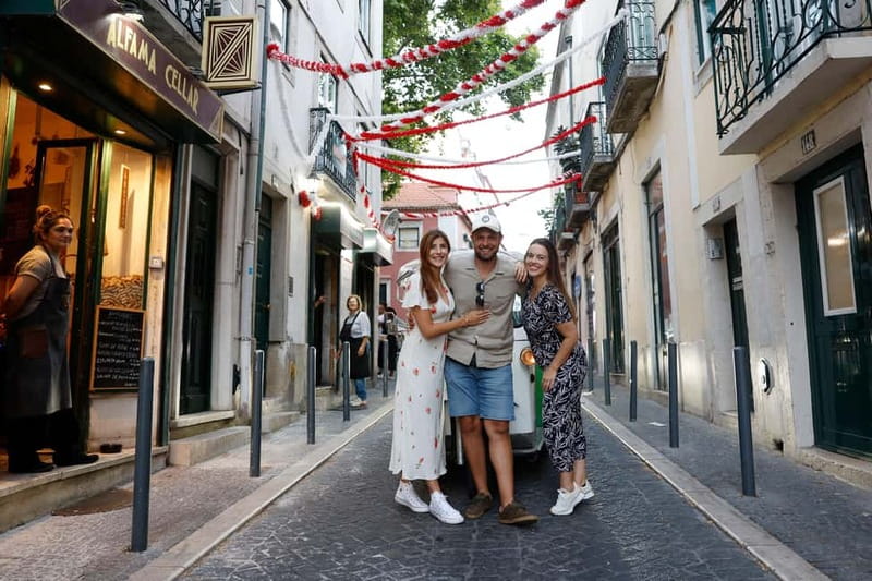 Lisbon: Private Guided Tour by Electric Tuk Tuk - Starting in Rossio and climbing toward the old city