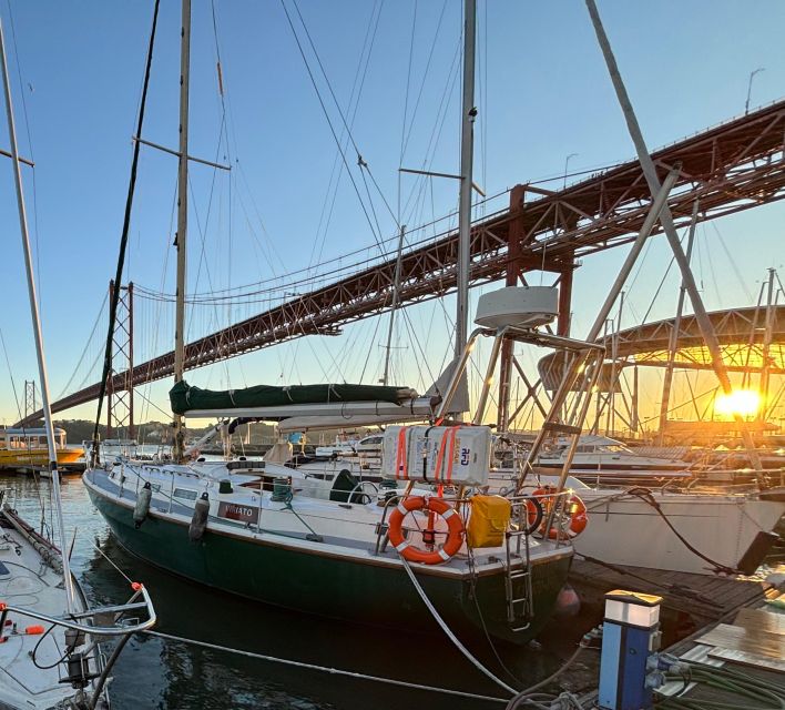 Lisbon: Private Sailing City & Sunset Tour - Beginning beneath the 25 de Abril Bridge