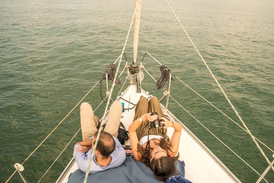 Lisbon: Private Sunset Cruise on the Tagus River with Drink - Lisbon’s historic center from the Tagus