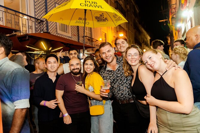 Lisbon: Pub Crawl with Open Bar, Shots & VIP Club Entry - The One-Hour Open Bar at Bica