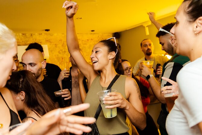 Lisbon: Pub Crawl with Open Bar, Shots & VIP Club Entry - The Third Bar on Pink Street