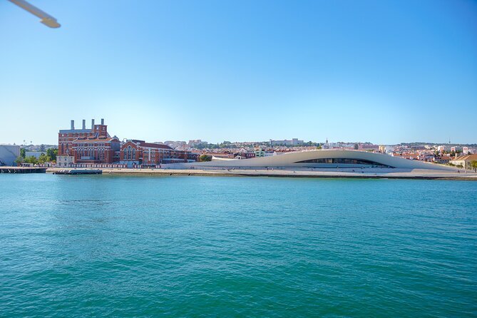 Lisbon River Boat Sightseeing Tour with a Drink - MAAT and the Tejo Power Station