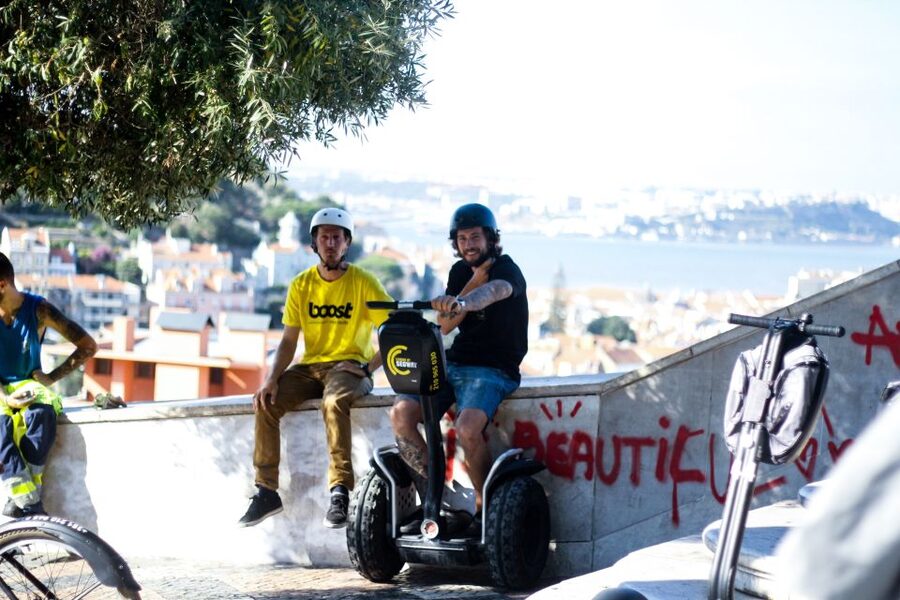 Lisbon: Segway Food Tour of Alfama and Old Town Lisbon - Portuguese food and drinks along the way