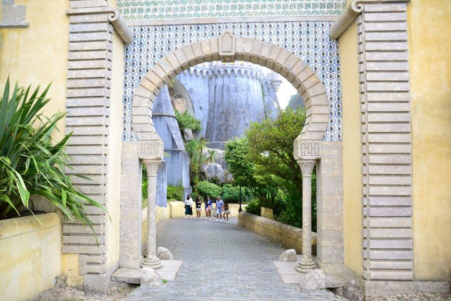 Lisbon: Sintra Cascais & Pena Palace Small Group Tour - Cascais offers a relaxed final stop