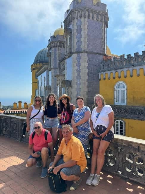 Lisbon: Sintra, Pena, Cascais & Cabo Day Tour with Tickets - Meeting in central Lisbon